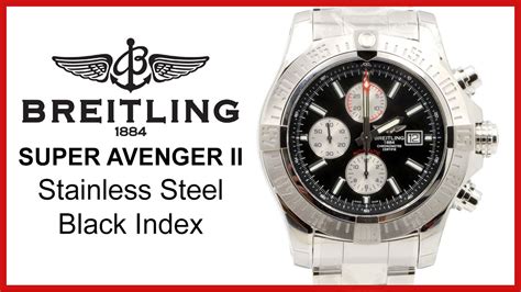 breitling super avenger 2 unboxing